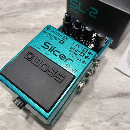 Boss SL-2 Slicer Audio Pattern Processor Guitar Effects Pedal