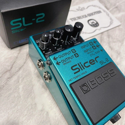 Boss SL-2 Slicer Audio Pattern Processor Guitar Effects Pedal