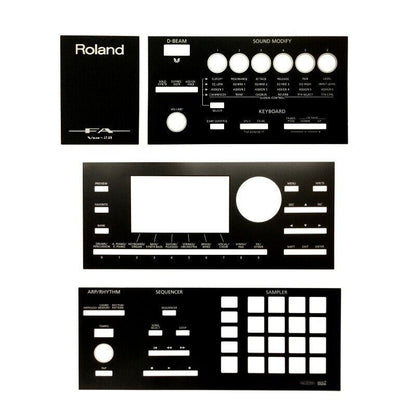 Roland Synthesizer Overlay Sheet Replacement Repair Genuine  FA-06 FA-07 FA-08