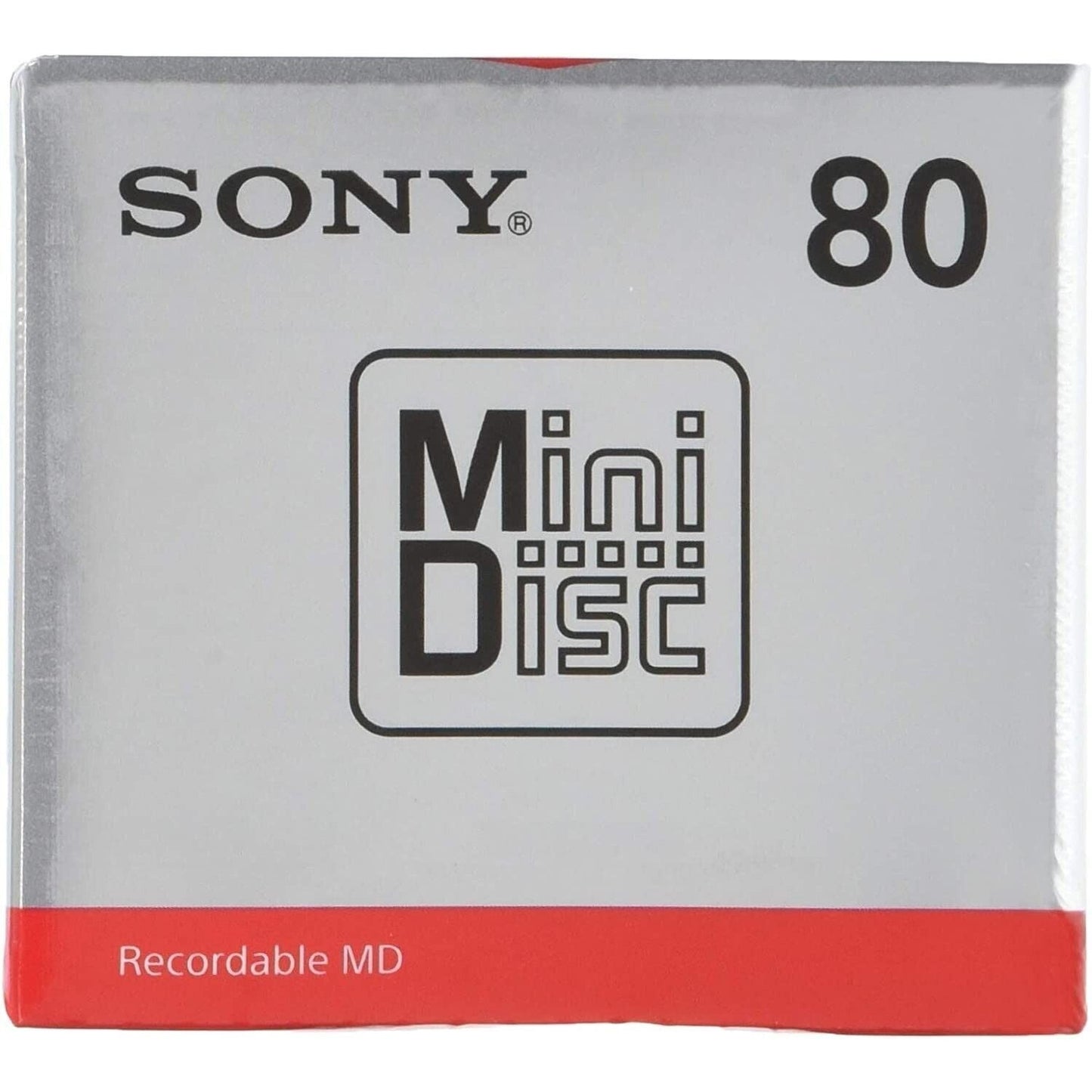 Sony MD Blank Minidisc 80 Minutes Recordable MD MDW80T 20 disk set New