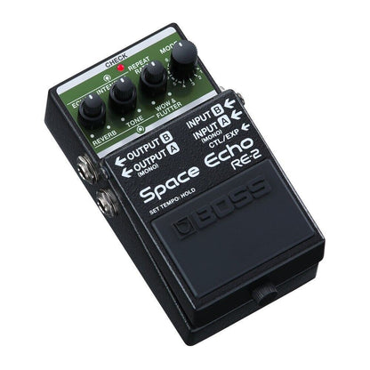 Boss RE-2 Space Echo Delay and Reverb Guitar Effects Pedal OUTLET