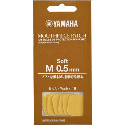 Yamaha Clarinet Saxophone Mouthpiece Patch MSize Soft 0.5mm 0.8mm 6 pieces