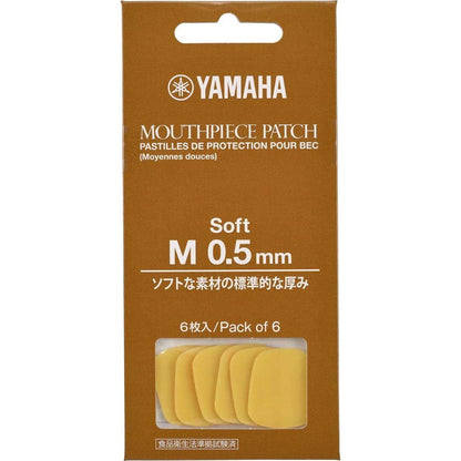 Yamaha Clarinet Saxophone Mouthpiece Patch MSize Soft 0.5mm 0.8mm 6 pieces