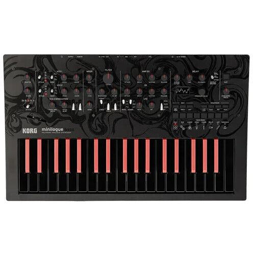 KORG minilogue bass Polyphonic Analog Synthesizer Multi-engine Sequencer 37keys