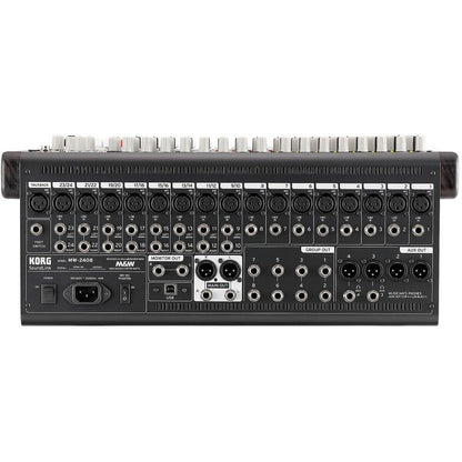 KORG / MW-2408 BK Hybrid SoundLink 24-Channel Hybrid Analog/Digital Mixer OUTLET