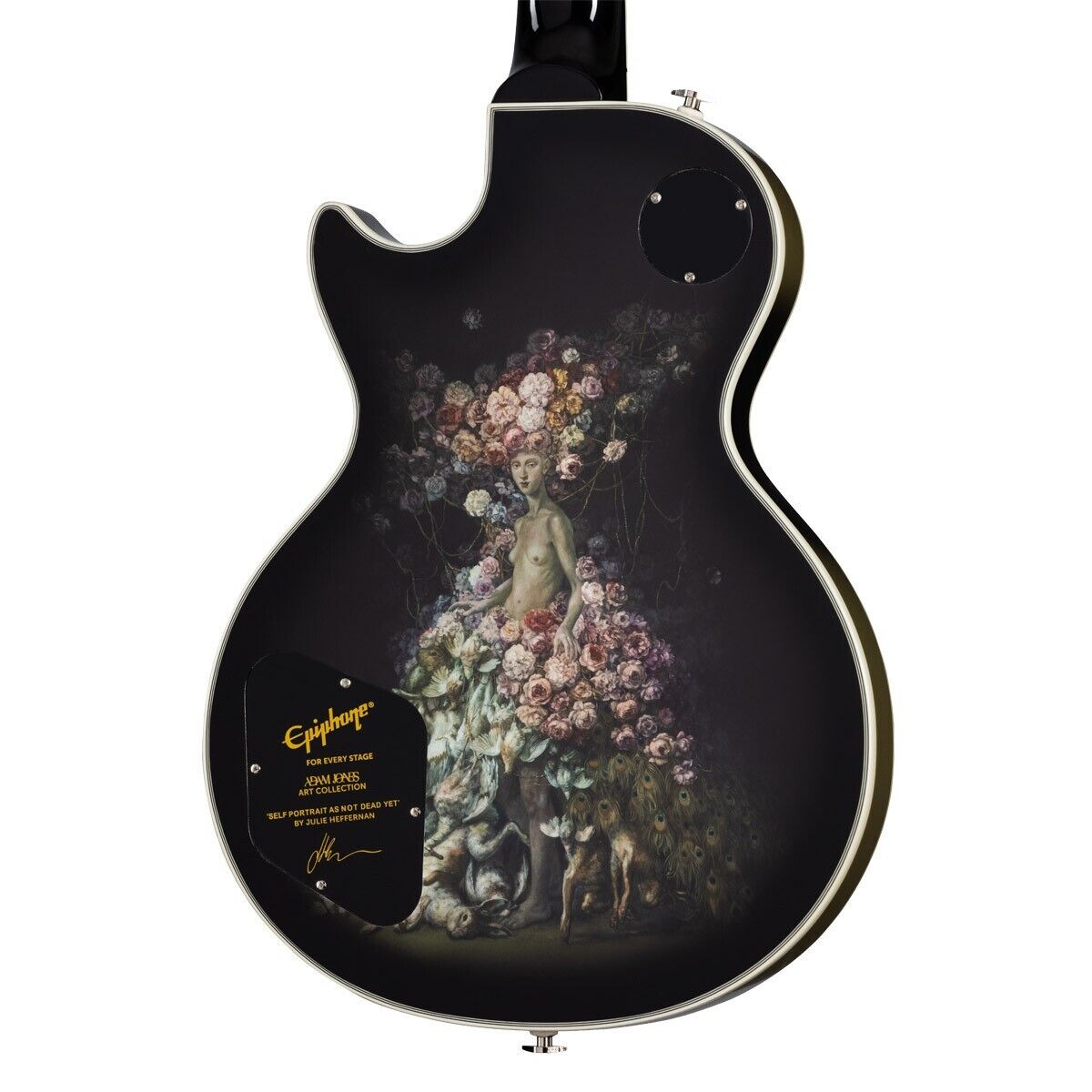 Epiphone Adam Jones Les Paul Custom Art Collection Julie Heffernan's guitar