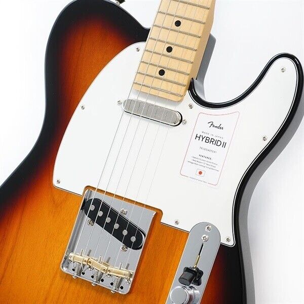 Fender Made in Japan Hybrid II Telecaster 3-Color Sunburst w / gig bag New