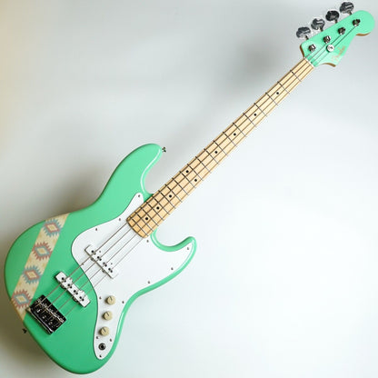 Fender Made In Japan Silent Siren Jazz Bass Surf Green Maple Fingerboard gig bag