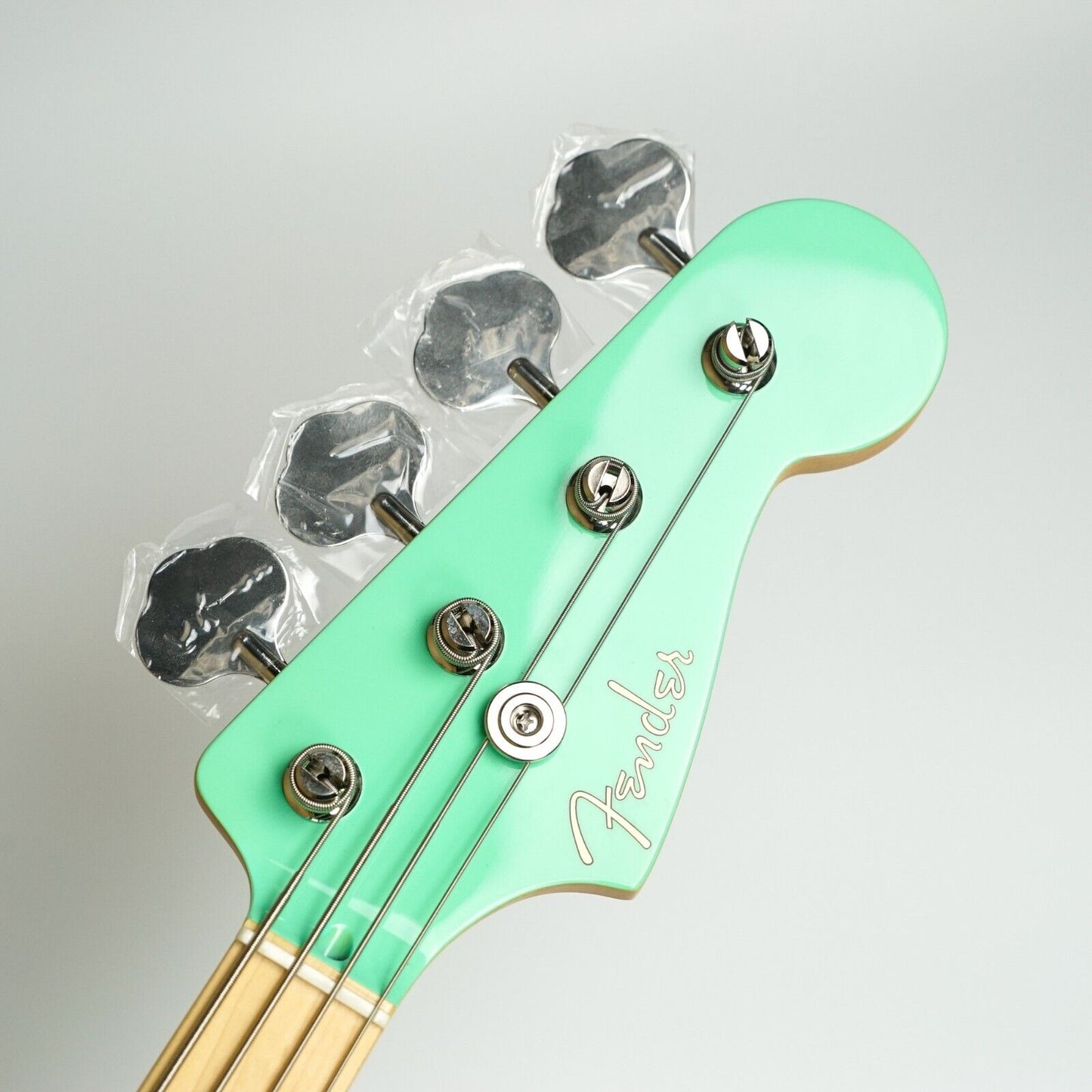 Fender Made In Japan Silent Siren Jazz Bass Surf Green Maple Fingerboard gig bag