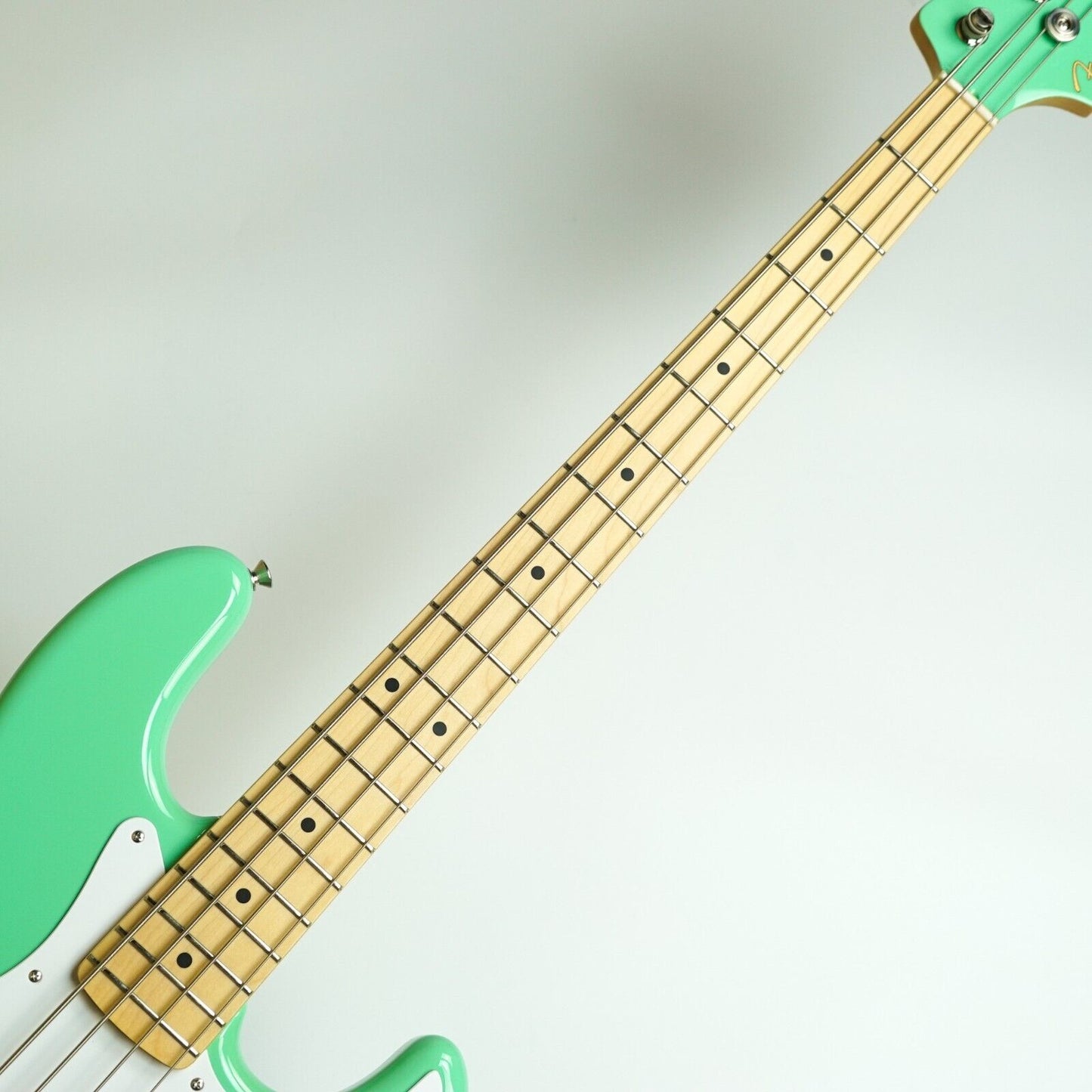 Fender Made In Japan Silent Siren Jazz Bass Surf Green Maple Fingerboard gig bag