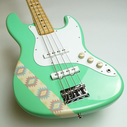 Fender Made In Japan Silent Siren Jazz Bass Surf Green Maple Fingerboard gig bag