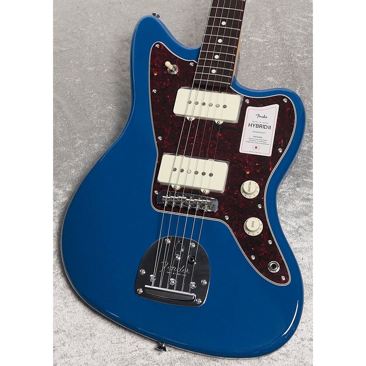 Fender Made in Japan Hybrid II Series Jazzmaster Forest Blue Electric Guitar New