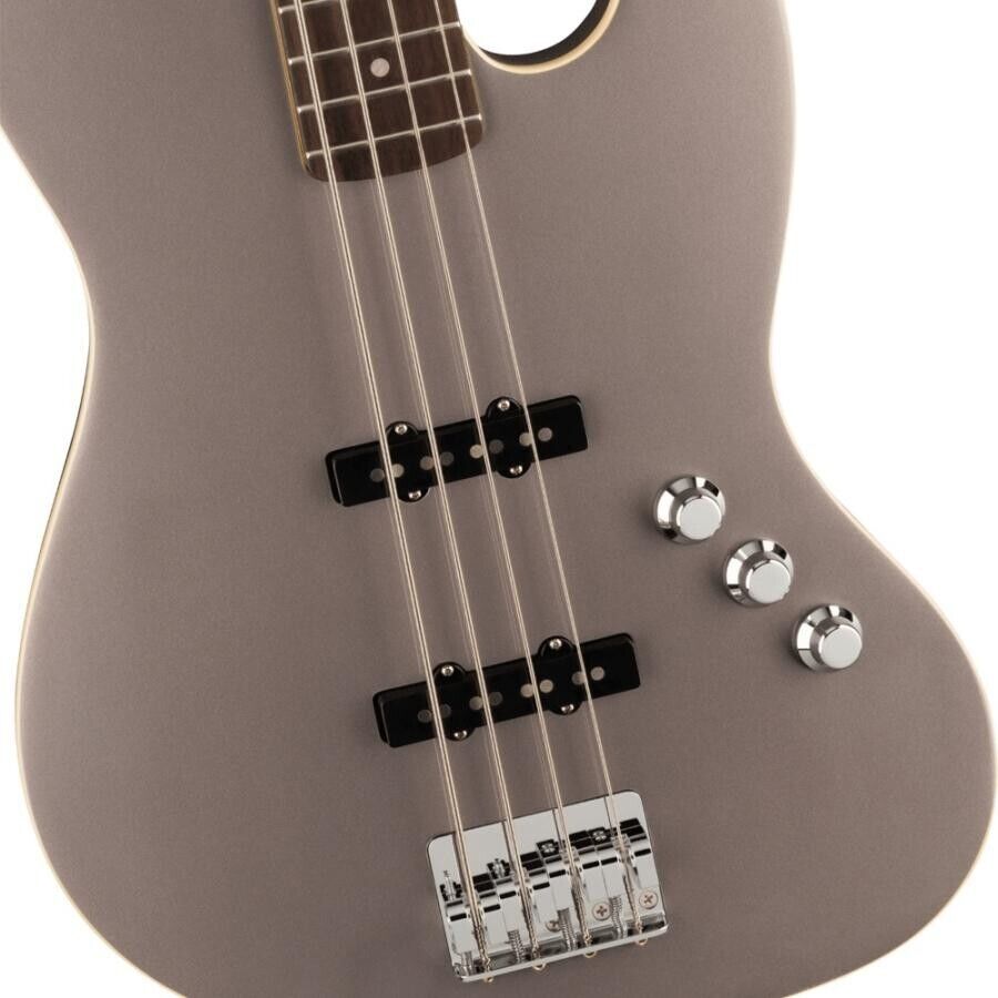 Fender Aerodyne Special Jazz Bass Dolphin Gray Metallic w/ Gig Bag Brand New