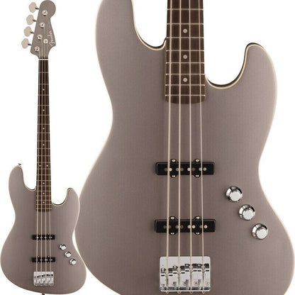 Fender Aerodyne Special Jazz Bass Dolphin Gray Metallic w/ Gig Bag Brand New