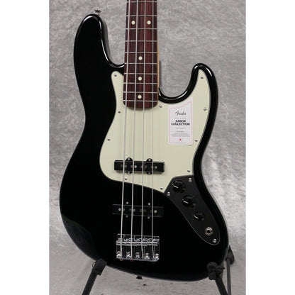 Fender Made in Japan Junior Collection Jazz Bass Black Electric Bass Guitar New