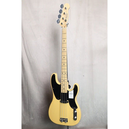 Fender Made in Japan Traditional Original 50s Precision Bass Guitar Butterscotch