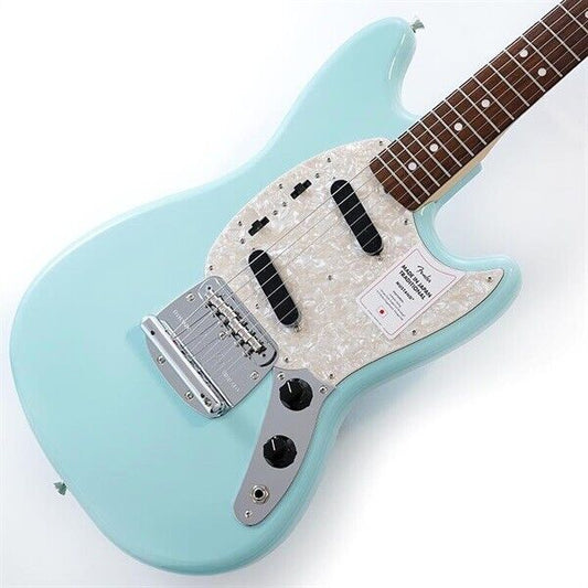 Fender Made in Japan Traditional Series 60s Mustang Daphne Blue Electric Guitar