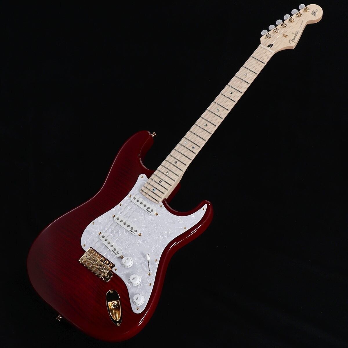 Fender Made in Japan Exclusive Richie Kotzen Stratocaster Transparent Red Burst