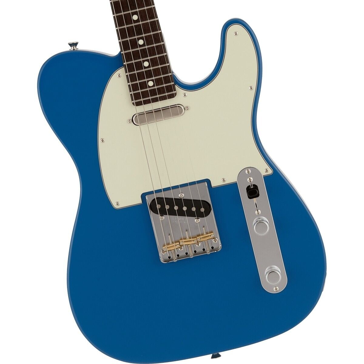 Fender Made in Japan Hybrid II Telecaster Rosewood Forest Blue Guitar w/gig bag