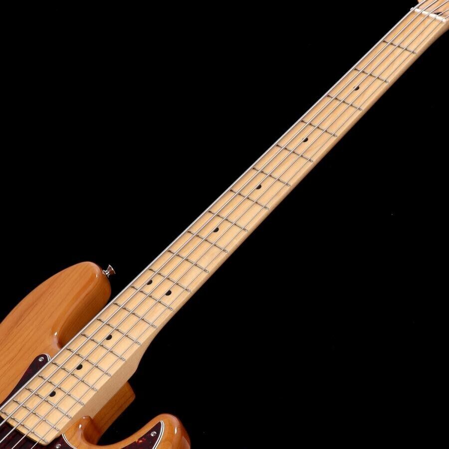 Fender Made in Japan Hybrid II Jazz Bass V Vintage Natural Bass Guitar 5-string