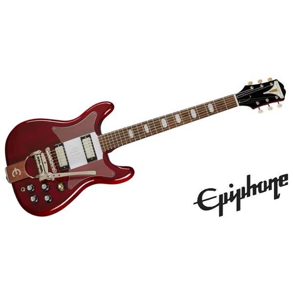 Epiphone Crestwood Custom Tremotone Cherry electric guitar w / gig bag