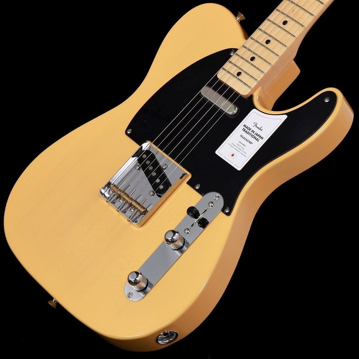 Fender Made in Japan Traditional 50s Telecaster Maple Butterscotch Blonde w/case