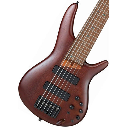 Ibanez  SR506E-BM Electric bass 6 strings Brown Mahogany w/ soft case Brand NEw