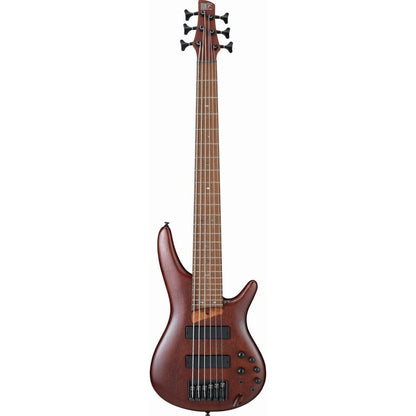 Ibanez  SR506E-BM Electric bass 6 strings Brown Mahogany w/ soft case Brand NEw