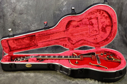 Ibanez GB10SEFM-SRR Sapphire Red GEORGE BENSON Signature Model w/hard case