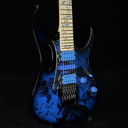 Ibanez JEM77P-BFP Blue Floral Pattern Steve Vai Signature Model Guitar w/gig bag