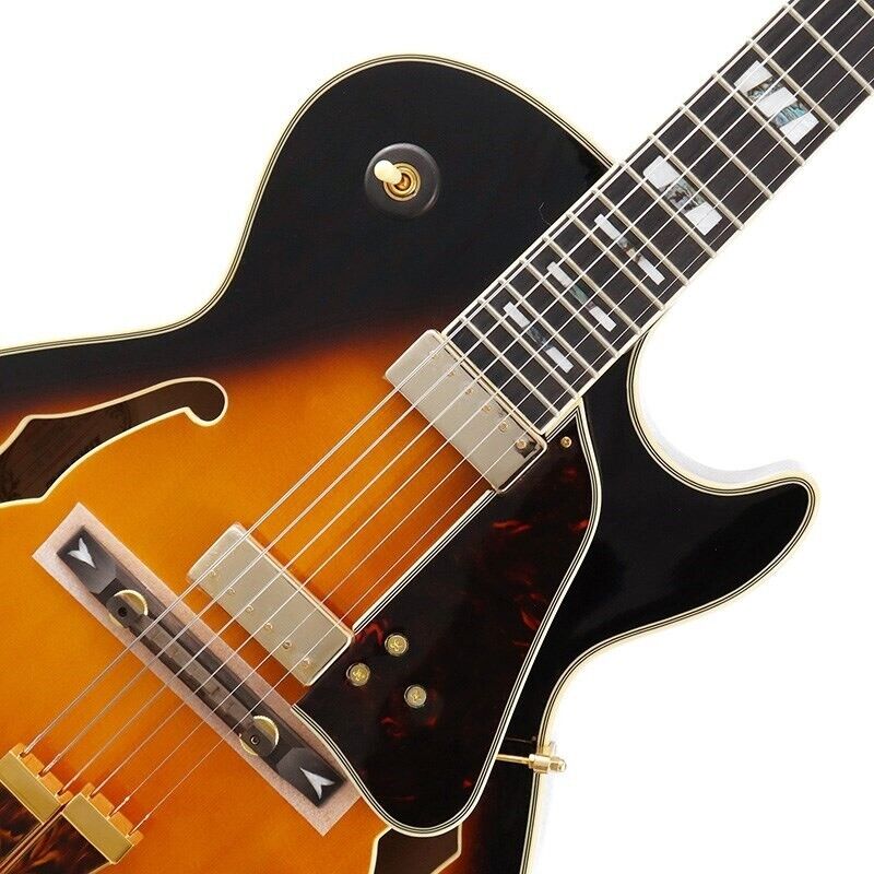 Ibanez GB10SE George Benson Hollowbody Guitar Brown Sunburst w/hard case