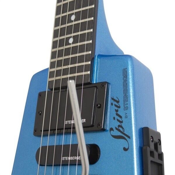 STEINBERGER Spirit GT-PRO Deluxe Series Frost Blue Headless Electric Guitar