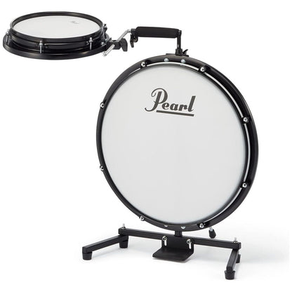 Pearl PCTK-1810BG Compact Traveler kit 10" Snare 18" Bass with Bag Black New