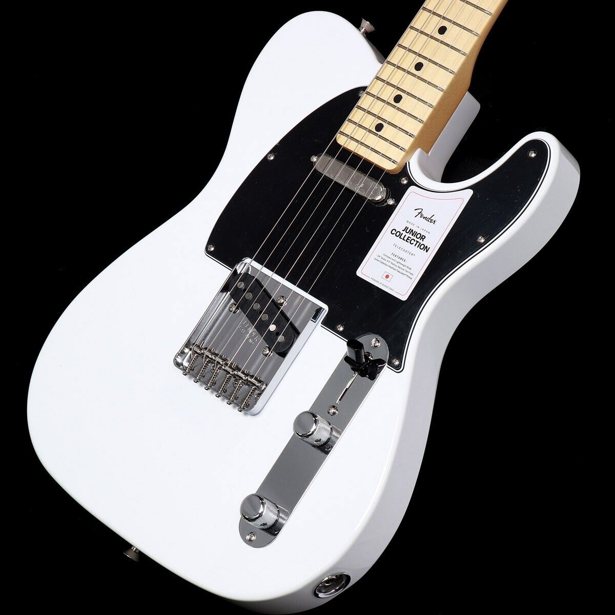 Fender Made in Japan Junior Collection Telecaster Arctic White Guitar w/case