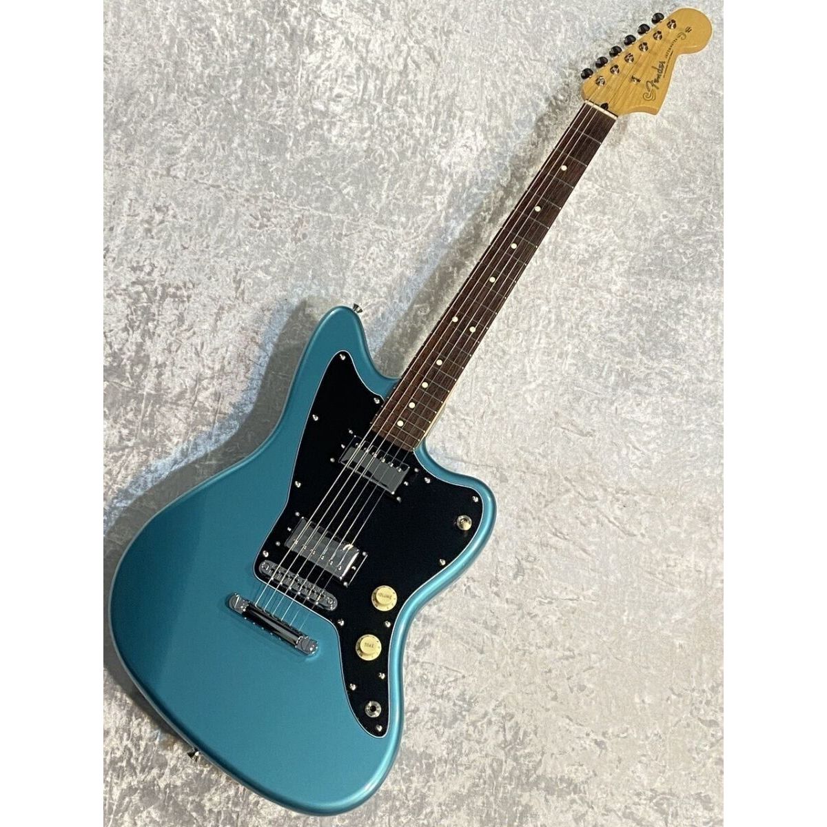 Fender Made in Japan Limited Adjusto-Matic Jazzmaster HH Teal Green Metallic TGM