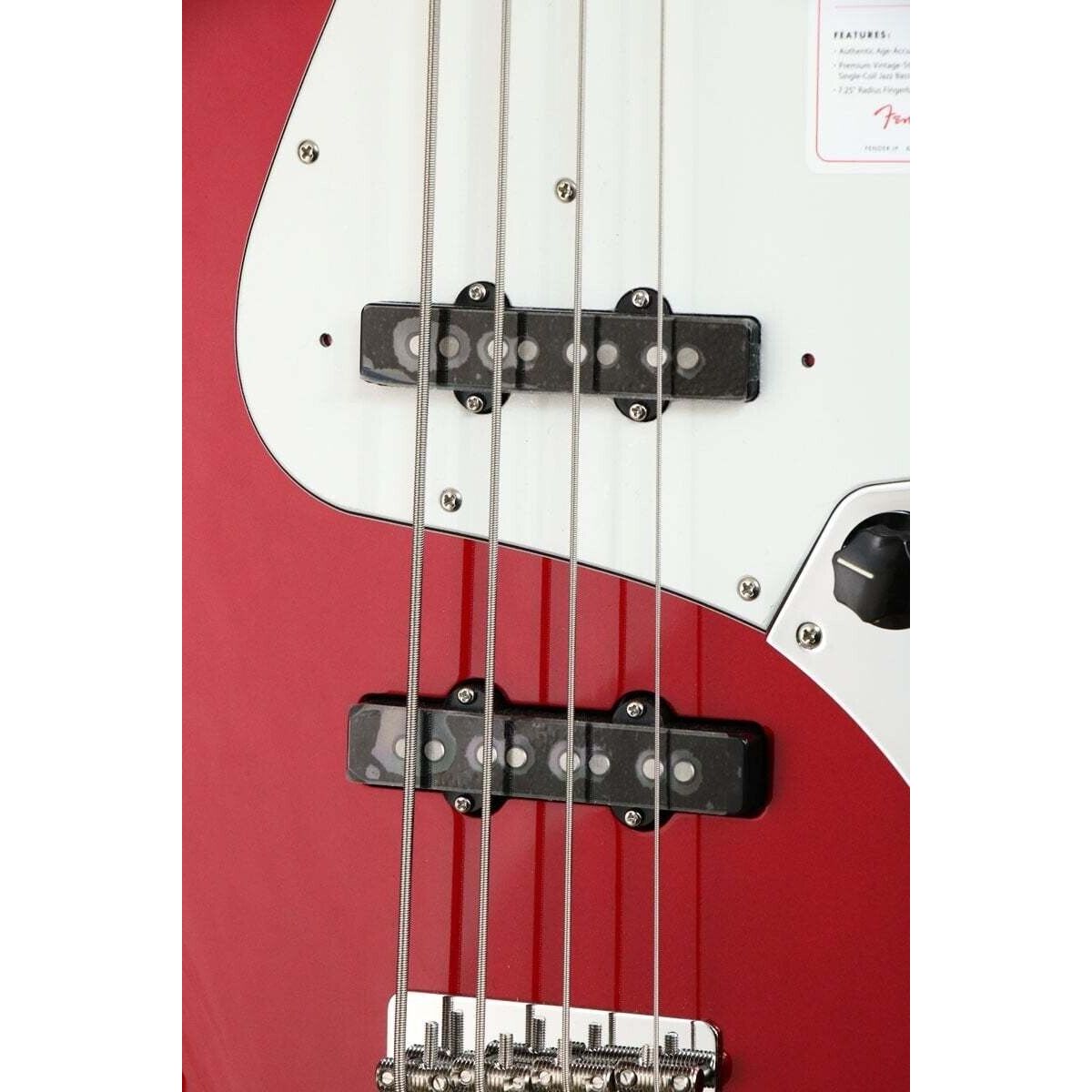 Fender 2023 Collection Made in Japan Heritage Late 60s Jazz Bass Candy Apple Red