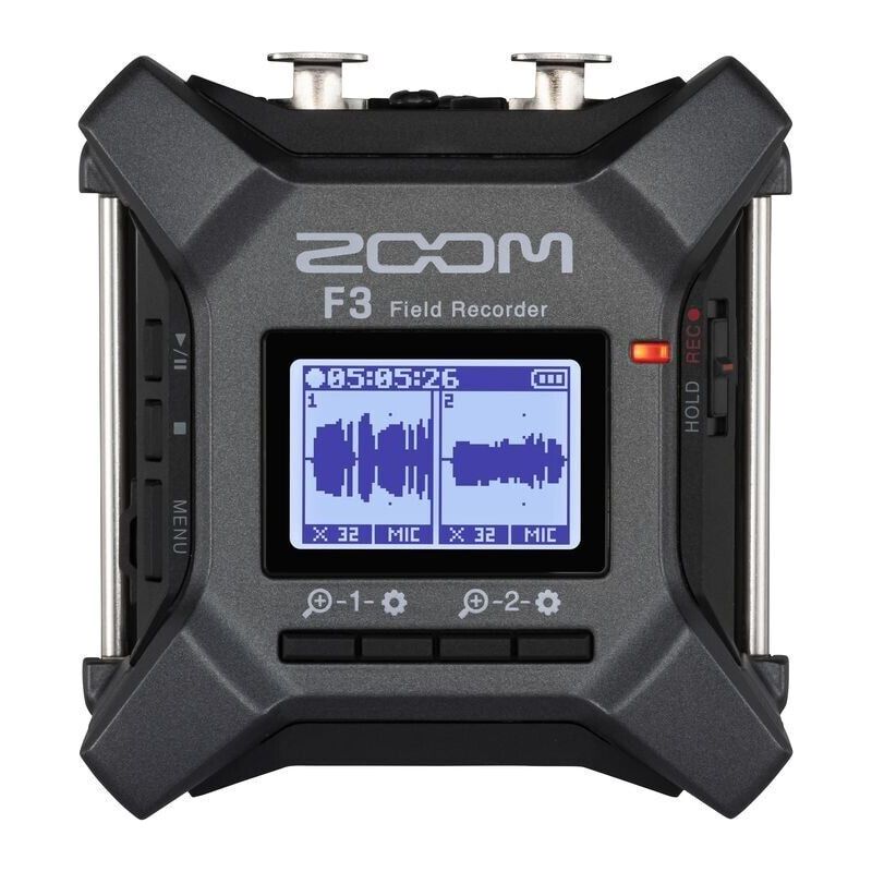 Zoom F3 MultiTrack Handheld Field Recorder with 32 Bit Float Technology genuine