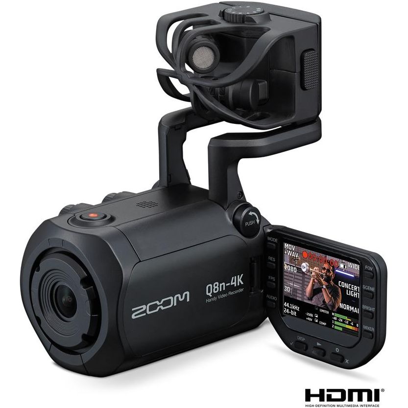 Zoom Q8n-4K Handy Video Recorder 4K High Quality Video Recording genuine New