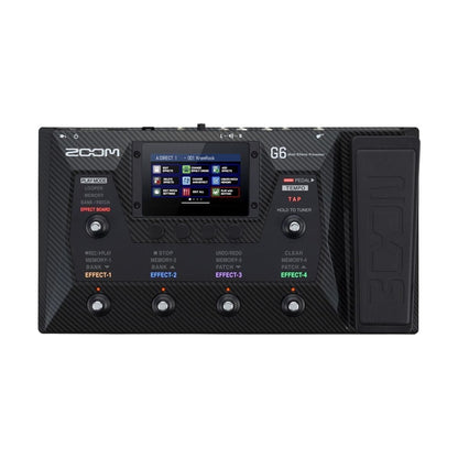 ZOOM G6 Multi-Effects Guitar Processor with Expression Pedal genuine New