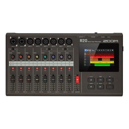 ZOOM R20 Multi-Track Recorder USB Audio Interface Full-color LCD genuine New