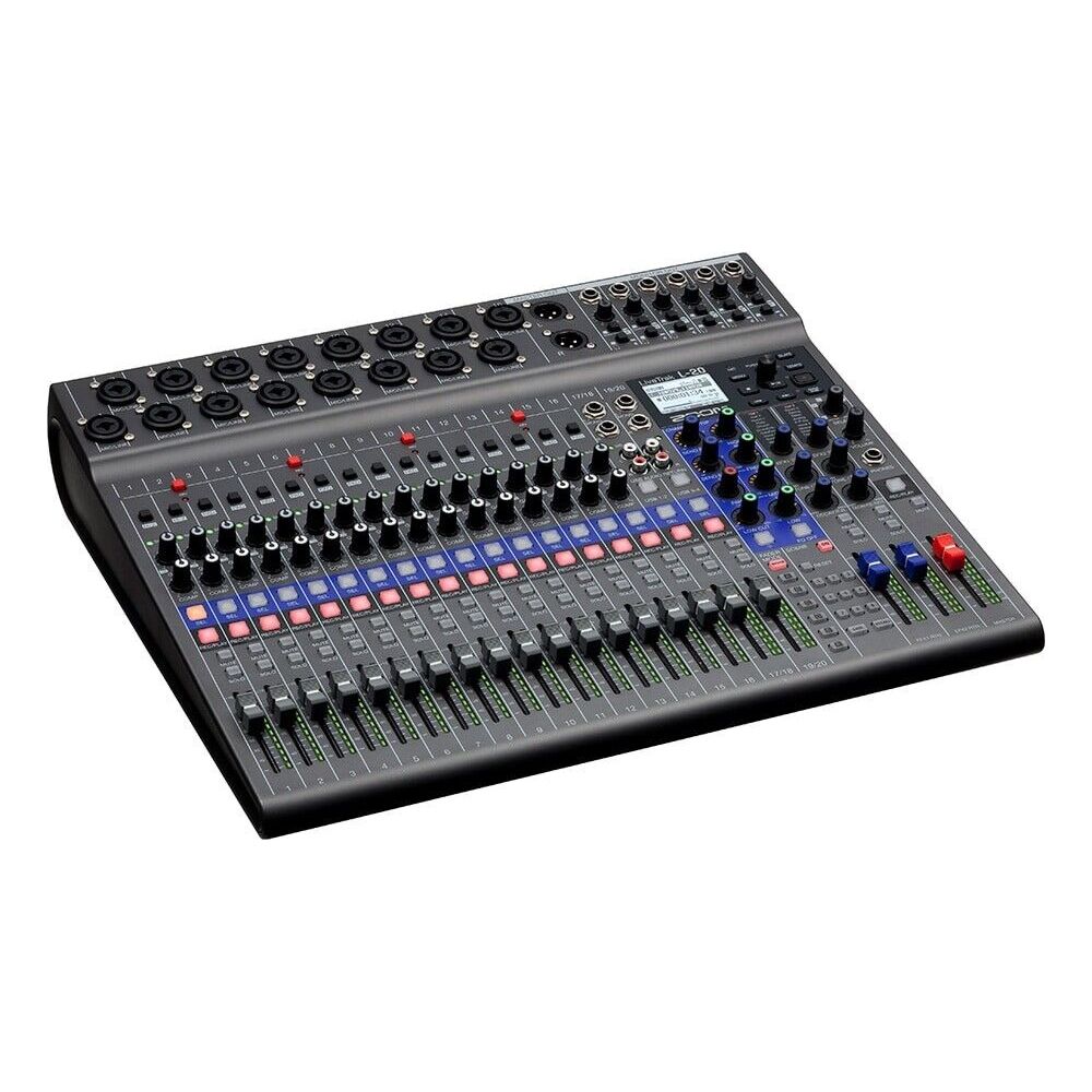 Zoom LiveTrak L-20 20-channel Digital Mixer Recorder genuine Brand New