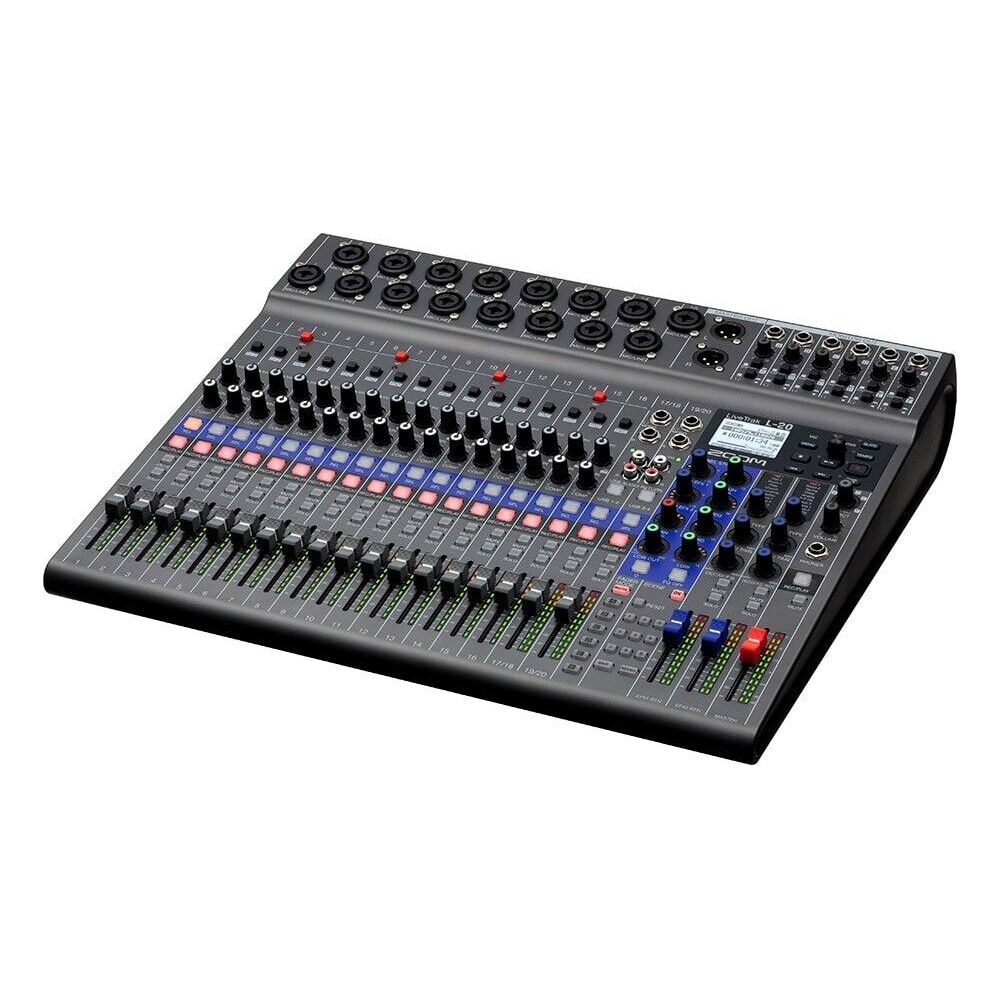 Zoom LiveTrak L-20 20-channel Digital Mixer Recorder genuine Brand New