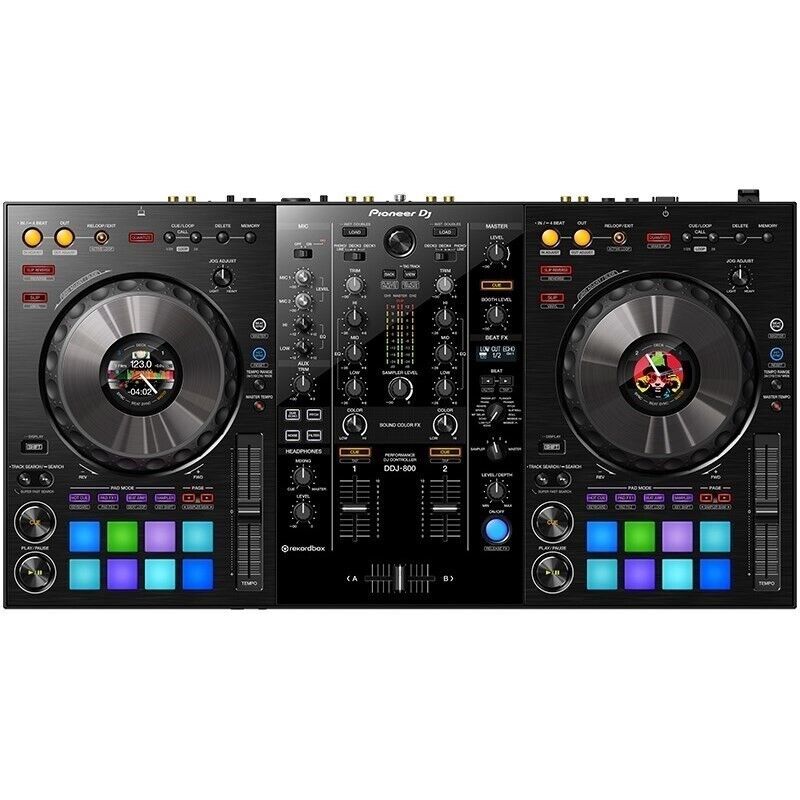 Pioneer DDJ-800 Perfomance 2-Deck Portable DJ Controller rekordbox DDJ800 New