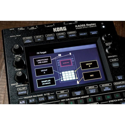 KORG KAOSS Replay Dynamic Effect / Sampler All-in-One DJ Performance genuine New