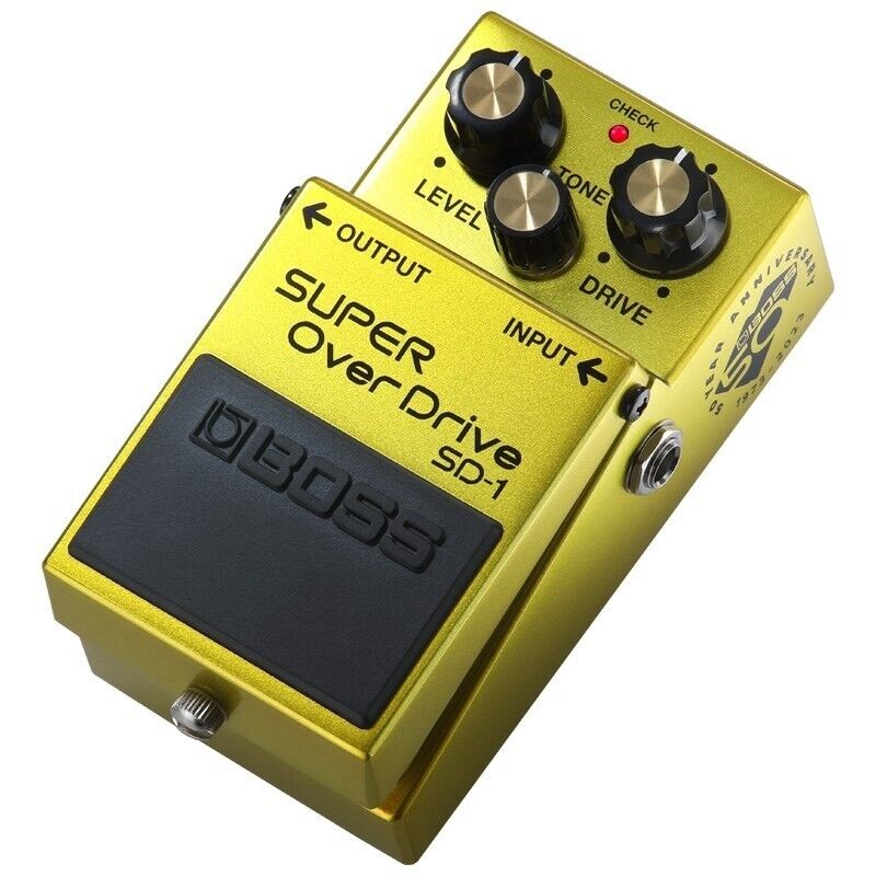 BOSS SD-1-B50A SUPER OverDrive 50th Anniversary Limited of 7,000 units world New