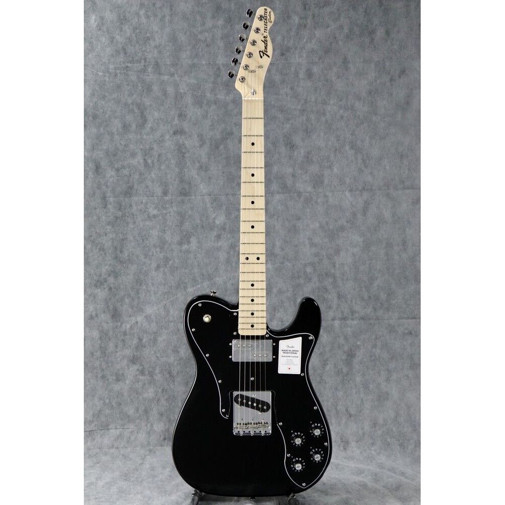 Fender Made in Japan Traditional 70s Telecaster Custom Black Electric Guitar New