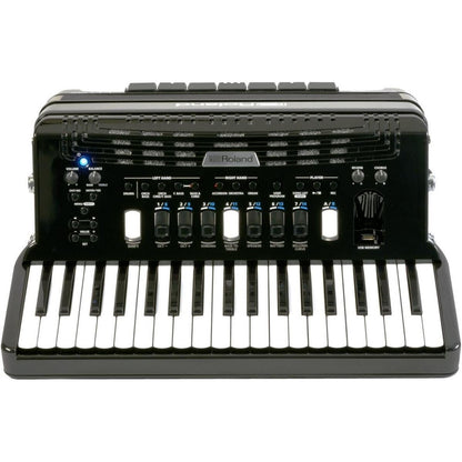 Roland FR-4X BK V-Accordion Digital Accordion Piano Keyboard Type Black w/bag