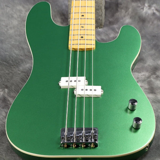 Fender Made in Japan Aerodyne Special Precision Bass Speed Green Metallic gigbag