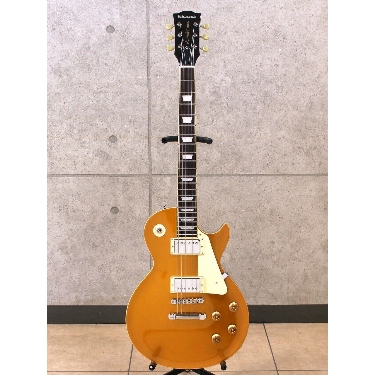 EDWARDS E-LP-STD Gold Top Les Paul type Electric Guitar Made in Japan –  TSURUGI