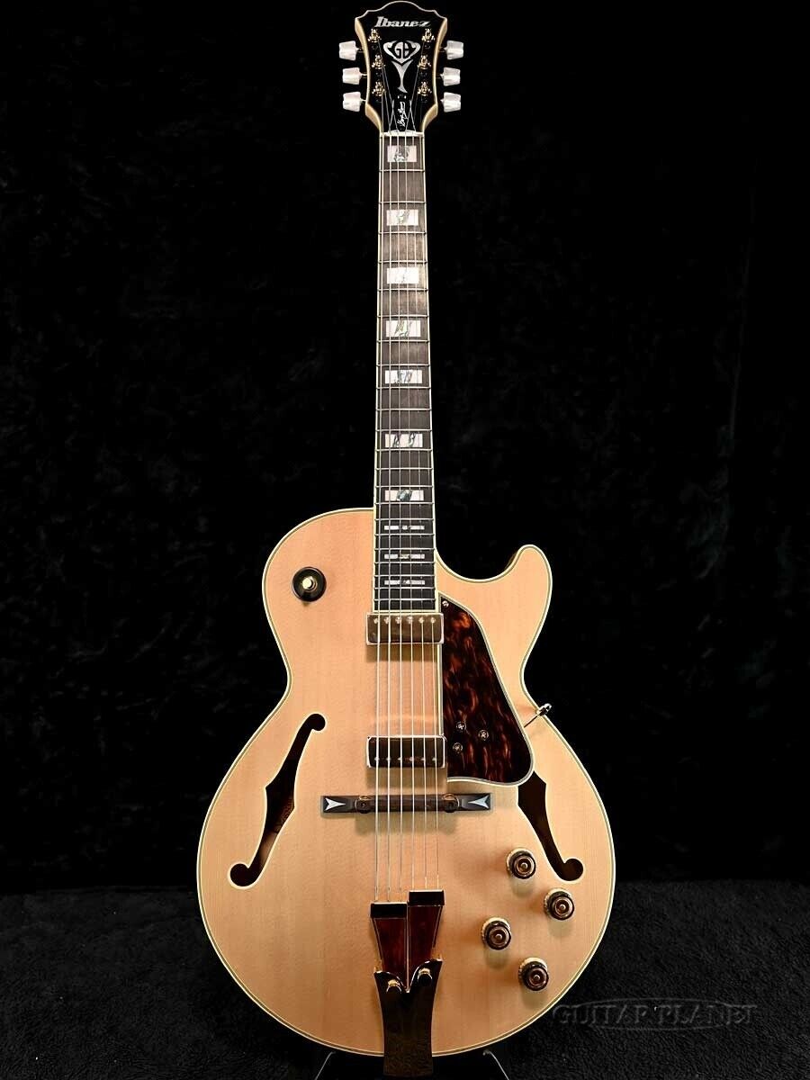 Ibanez GB10-NT Natural George Benson Signature  Made in Japan w/hard case